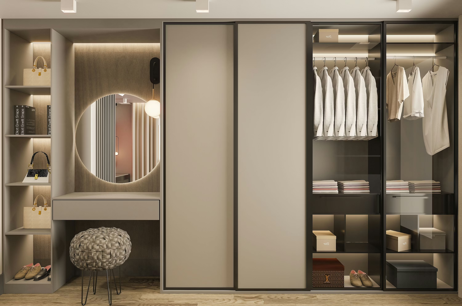 modular wardrobes